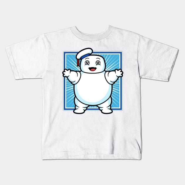 stay puft Kids T-Shirt by enzo studios